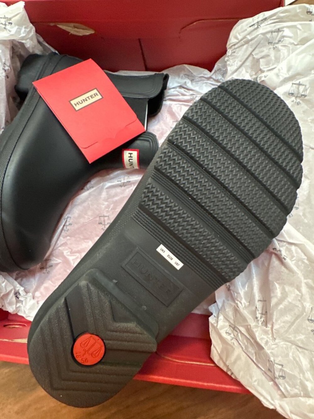 Hunter Original Chelsea Ankle Boots - Black - Picture 4 of 6